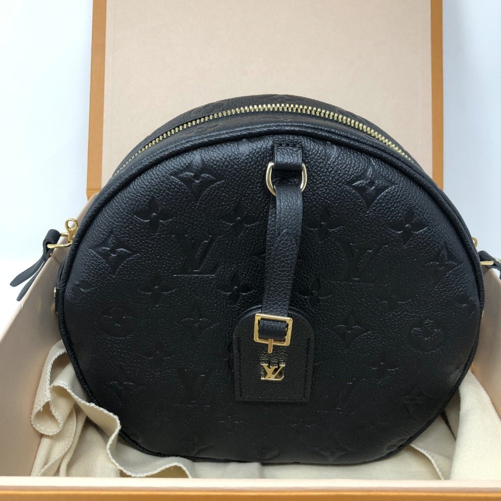 Louis Vuitton Boite Chapeau Souple MM in black M45167 - Picture 4 of 12